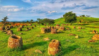 Canh dong chum Xieng Khoang Lao