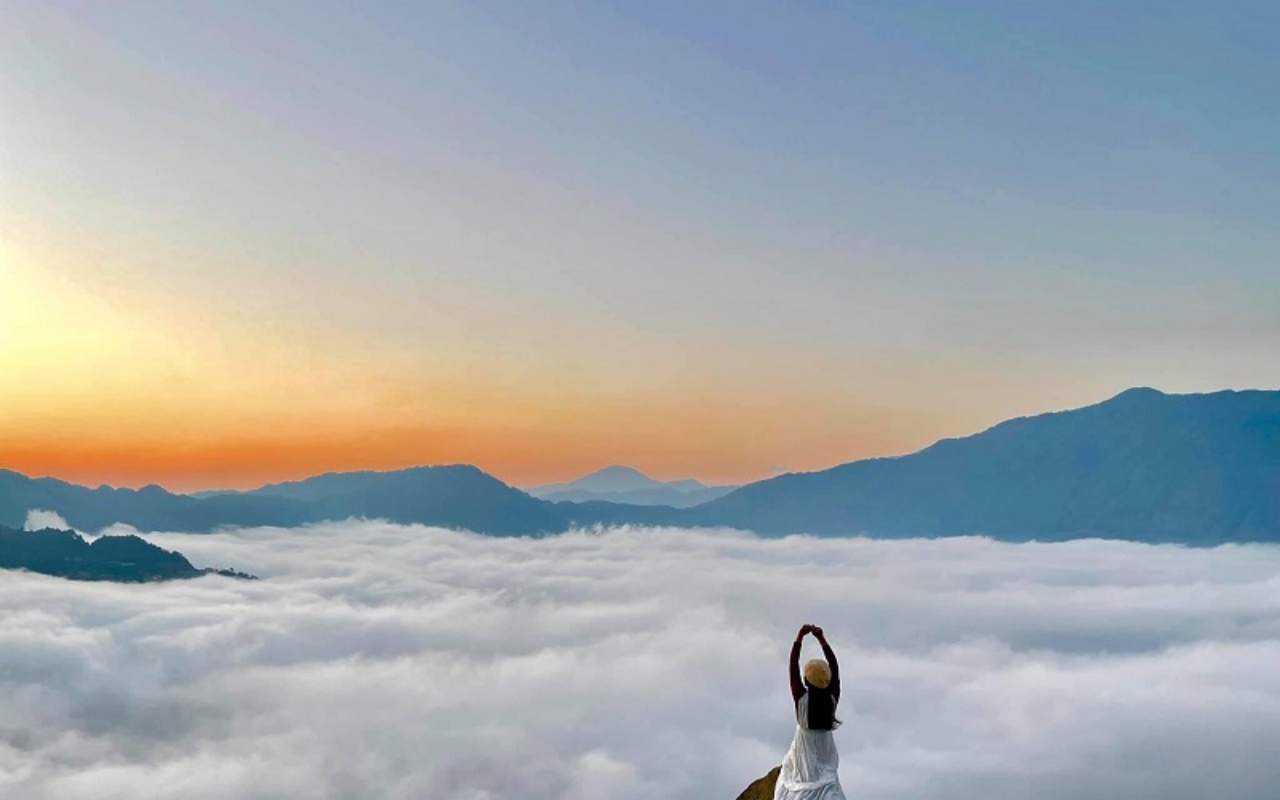 biển mây Tà Xùa tháng 11