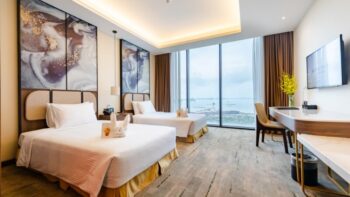 Khách sạn Mường Thanh Luxury Hạ Long Centre - Deluxe Twin hướng biển
