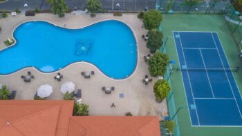 Mường Thanh Luxury Cà Mau - Sân tennis + Nhà thi đấu