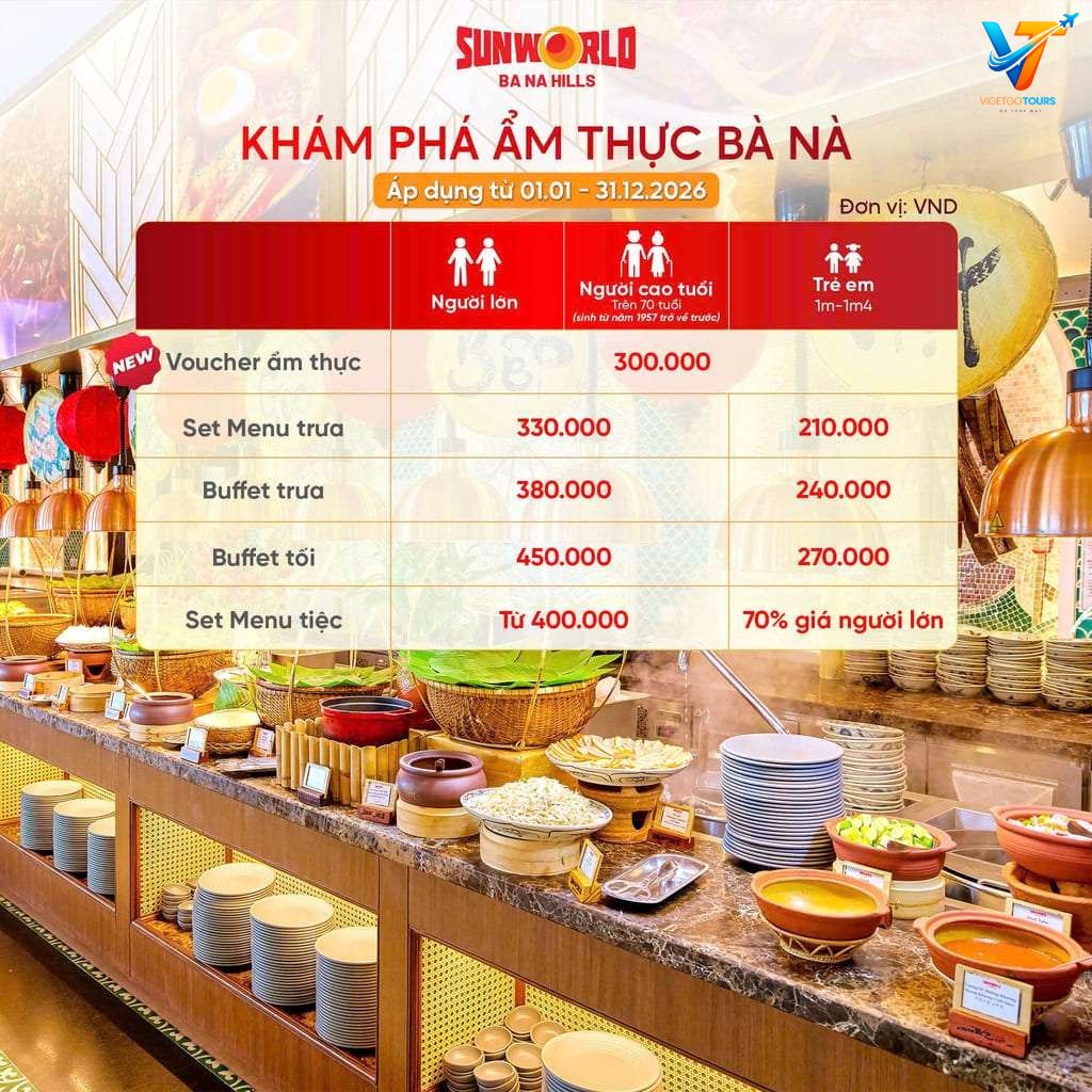 Ẩm thực Bà Nà Hills Ẩm thực Bà Nà Hills