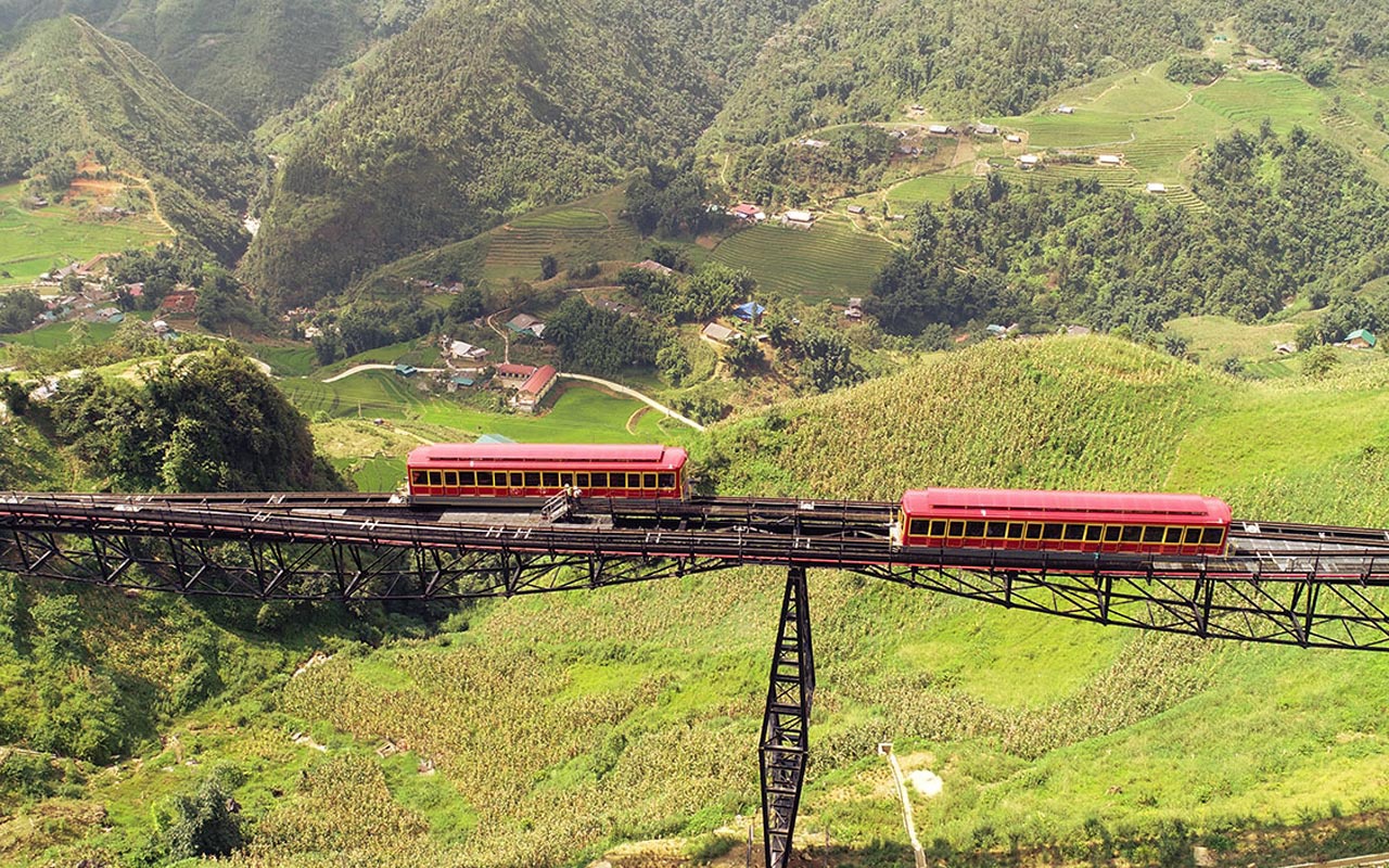 Tàu hoả mường hoa